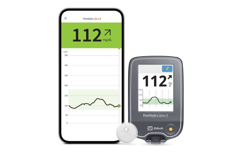 Reader FreeStyle Libre 3 CGM by Abbott (Third generation monitor)
