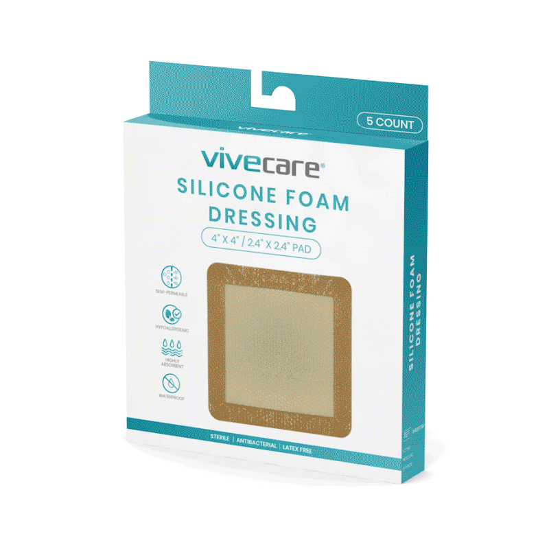 Silicone Foam Dressing Vive Care – Sierra Care Silicone Foam Dressing Vive Care – Sierra Care