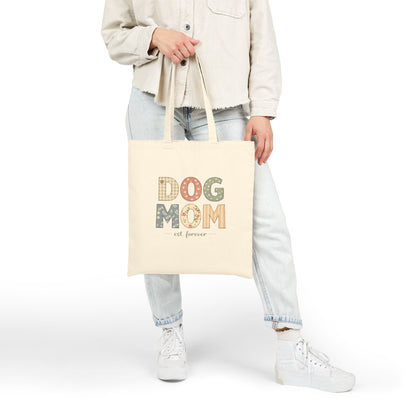Cotton Canvas Tote Bag | Dog Mom / I Need More Dogs Design Gift