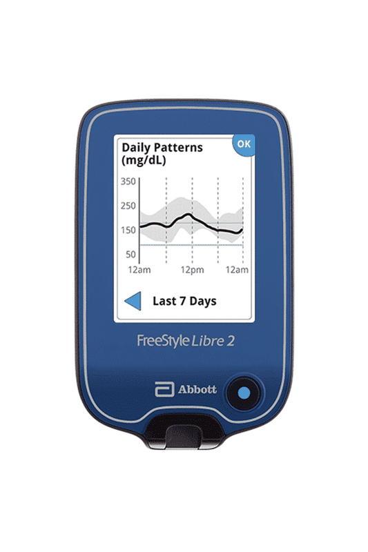 Reader FreeStyle Libre 2 CGM by Abbott (Second generation monitor)