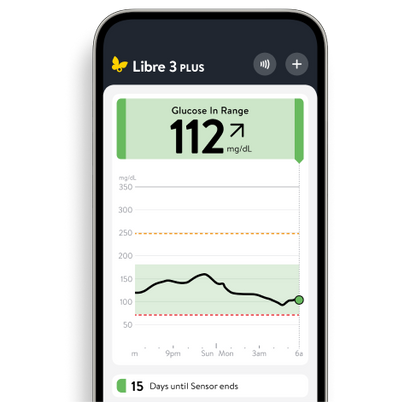 Sensor FreeStyle Libre 3 Plus by Abbott (3rd generation)